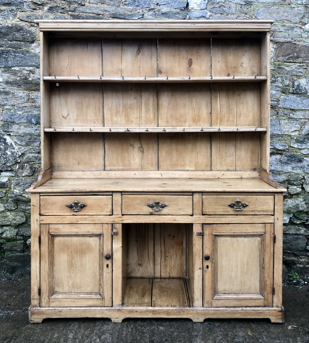 Antique Pine Dog Kennel Dresser