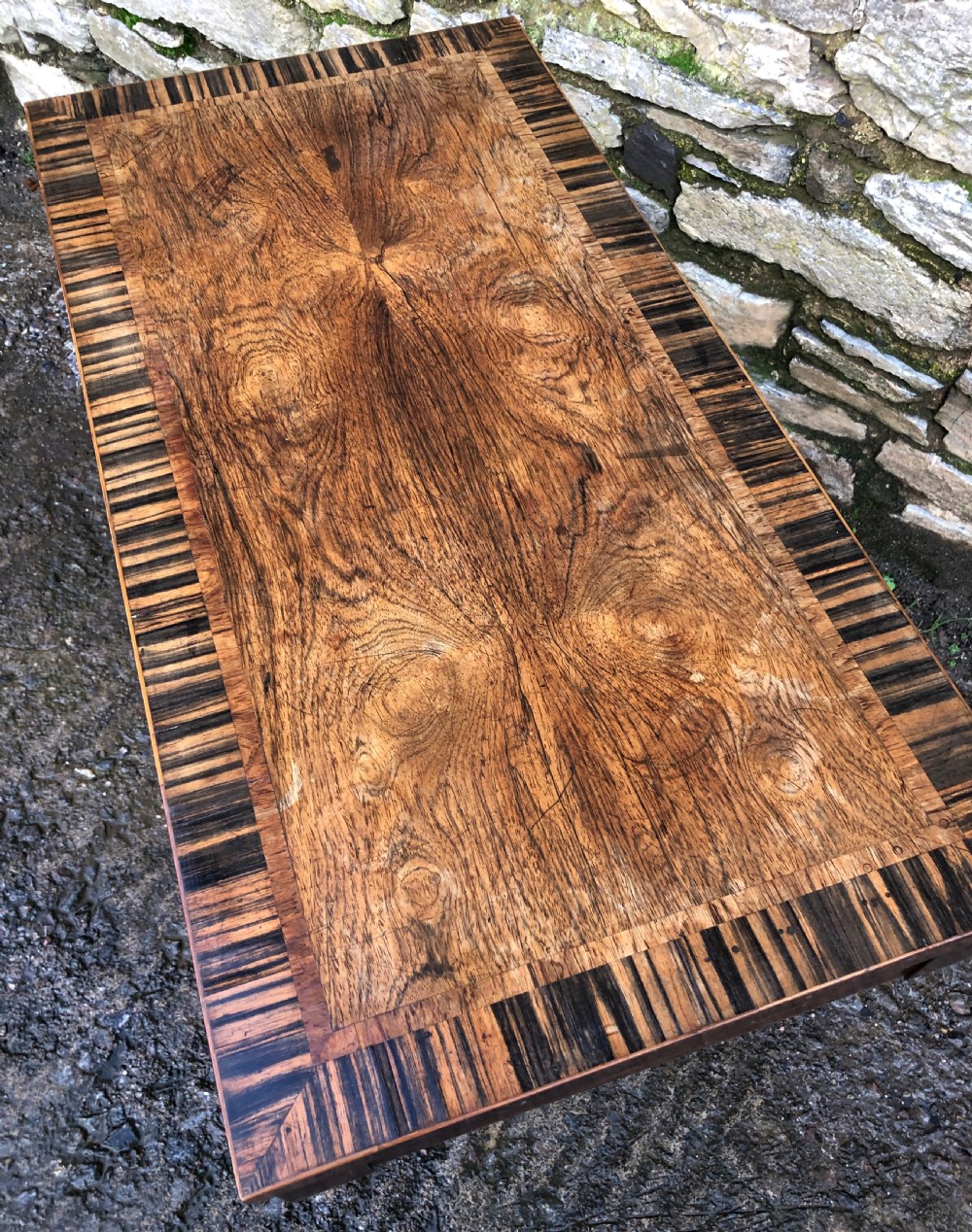 Regency Rosewood and Coromandel Ormolu Mounted Card Table  View XII