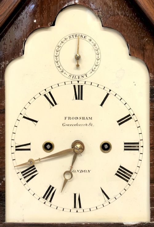 fig 3. Antique Gothic Double Fusee Bracket Mantel Clock By Frodsham London Pull Repeat