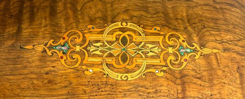 STUNNING ANTIQUE SWISS ROSEWOOD INLAID MUSICAL BOX EIGHT AIRS WITH 6 BELLS - ADDITIONAL PHOTO 3