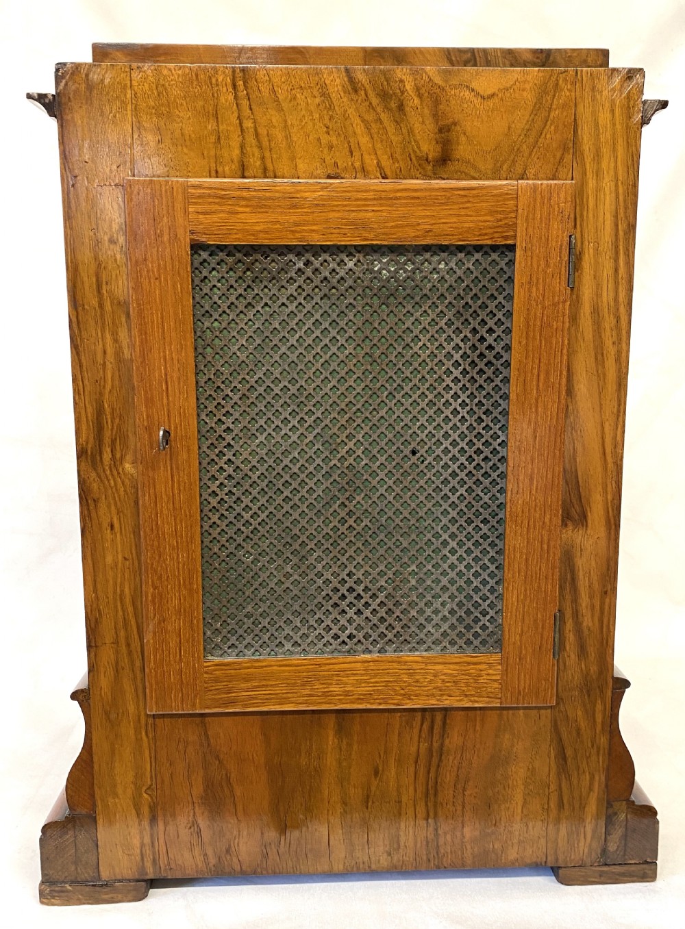 Large Antique Double Fusee walnut Mantel / Table Clock By George Blackie London View VIII