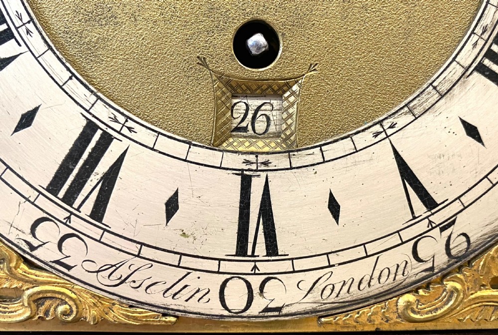 Antique Triple Fusee Verge Quarter Striking Musical Bracket Clock Asselin London View VI