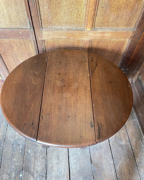 17TH CENTURY OAK GATE LEG STOOL - ADDITIONAL PHOTO 2