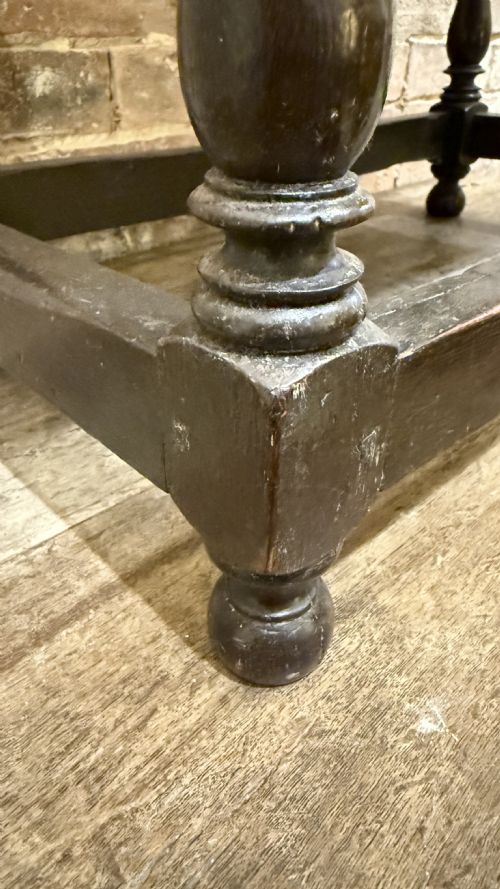 17TH CENTURY OAK STOOL - ADDITIONAL PHOTO 13