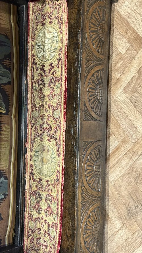 17TH CENTURY ELIZABETH 1JAMES1 OAK STANDING LIVERY CUPBOARD - ADDITIONAL PHOTO 15