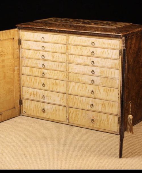 19TH CENTURY COLLECTORS CABINET - ADDITIONAL PHOTO 3