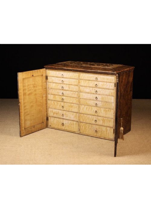 19TH CENTURY COLLECTORS CABINET - ADDITIONAL PHOTO 4