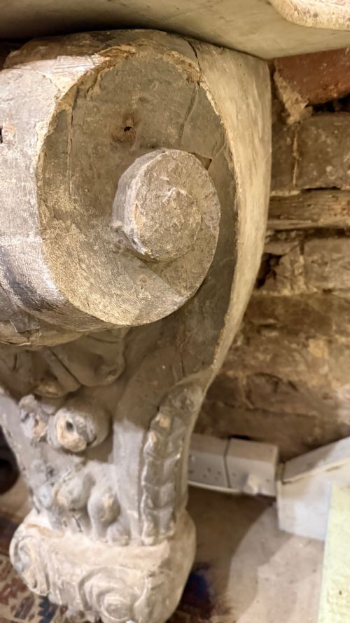18TH CENTURY ARCHITECTURE LARGE WALL BRACKET - ADDITIONAL PHOTO 6