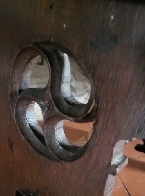 19TH CENTURY OAK GOTHIC STOOL - ADDITIONAL PHOTO 10