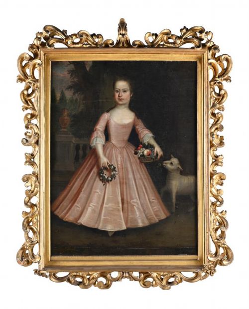 18TH CENTURY OIL PAINTING ON CANVAS