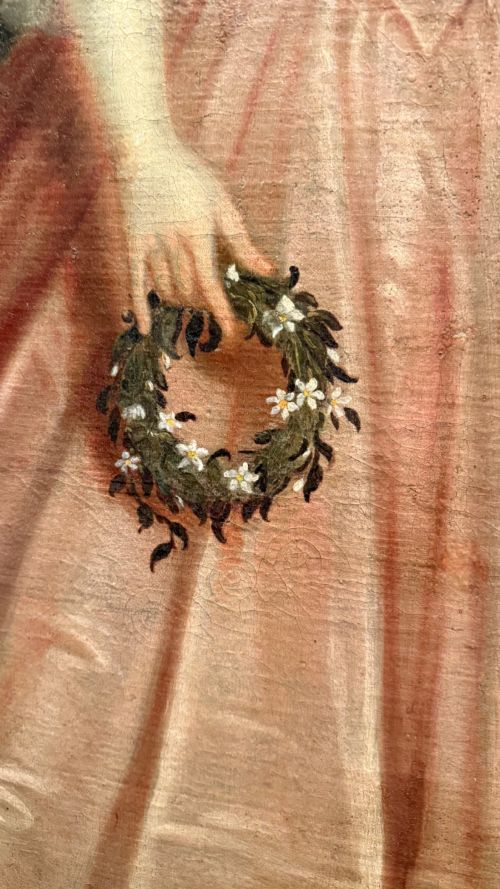 18TH CENTURY OIL PAINTING ON CANVAS - ADDITIONAL PHOTO 7
