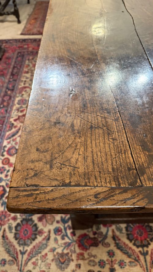 17TH CENTURY OAK SIX LEG REFECTORY TABLE - ADDITIONAL PHOTO 10