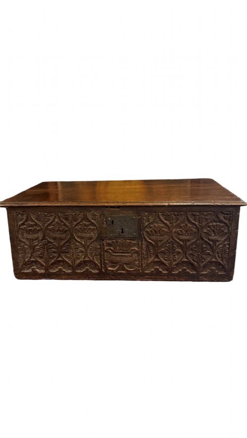 17TH CENTURY ENGLISH OAK DOCUMENT BIBLE BOX - ADDITIONAL PHOTO 4