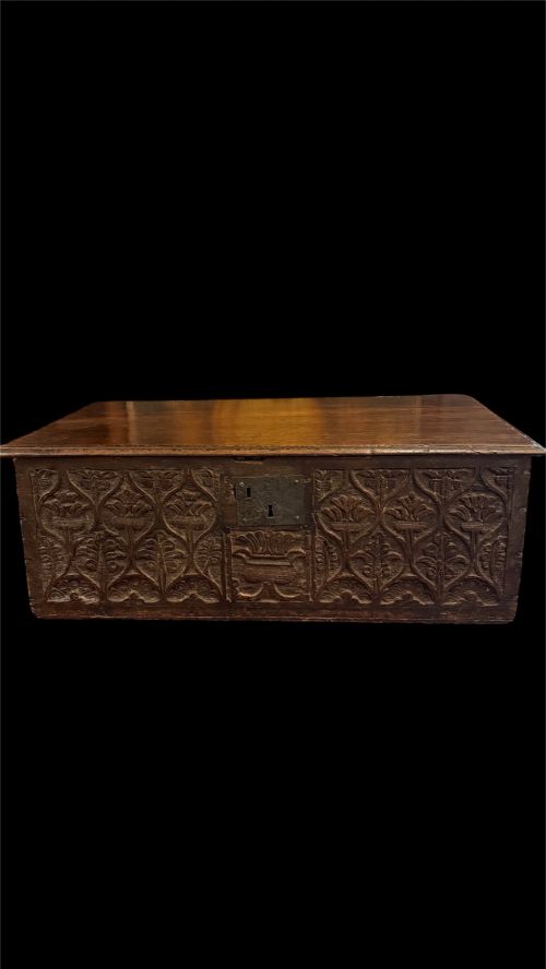 17TH CENTURY ENGLISH OAK DOCUMENT BIBLE BOX - ADDITIONAL PHOTO 8