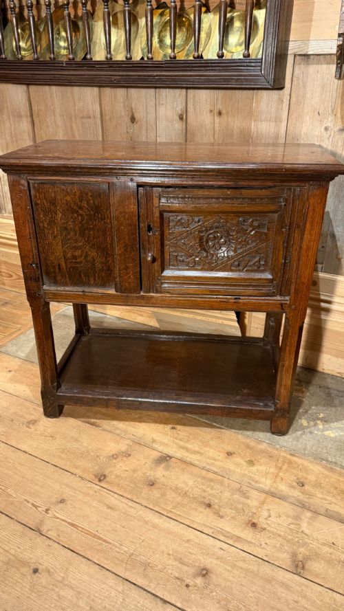 17th Century Oak Livery Cupboard