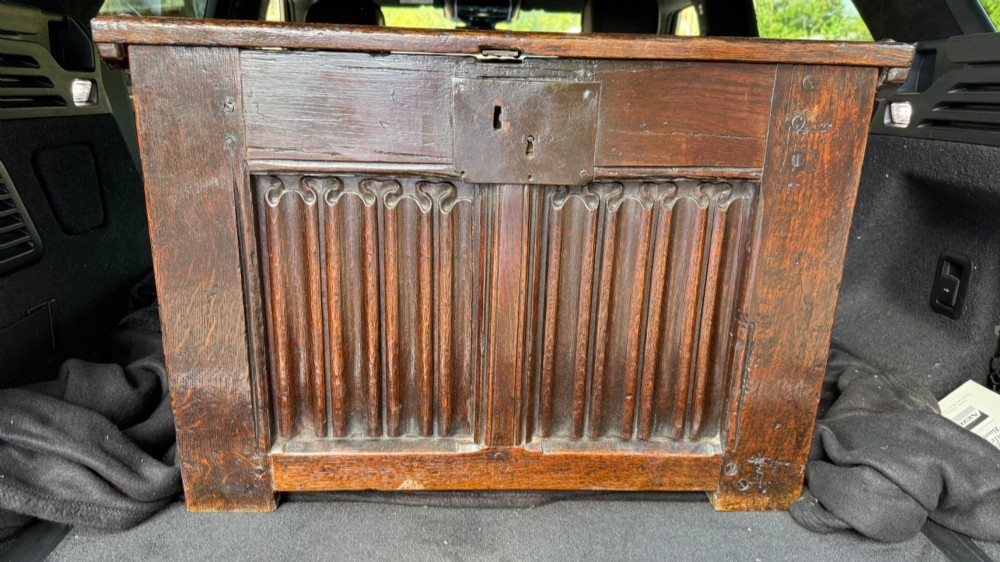 16th Century oak Coffer