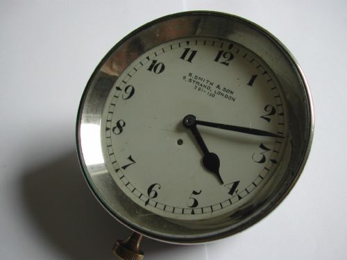 S SMITH SON VINTAGE CAR OR MOTORCYCLE CLOCK REF 281150 CIRCA 1914 - ADDITIONAL PHOTO 1