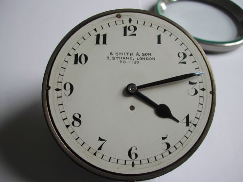 S SMITH SON VINTAGE CAR OR MOTORCYCLE CLOCK REF 281150 CIRCA 1914 - ADDITIONAL PHOTO 2