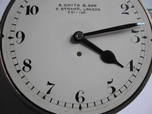 S SMITH SON VINTAGE CAR OR MOTORCYCLE CLOCK REF 281150 CIRCA 1914 - ADDITIONAL PHOTO 4