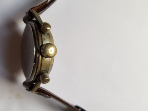 WW2 GERMAN LUFTWAFFE PILOTS HANHART TYPE 41 CHRONOGRAPH DATING 1943 - ADDITIONAL PHOTO 8