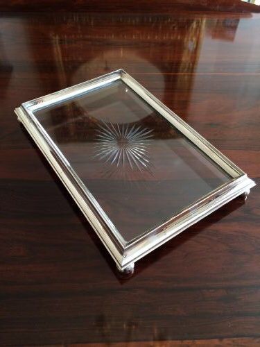 George V Silver Dressing Table Tray