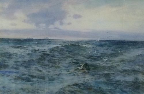 fig 1. Joseph Hughes Clayton Watercolour