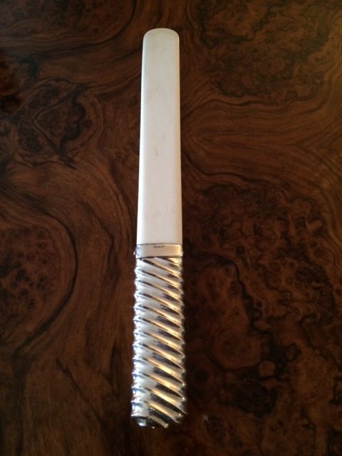 A Good Victorian Silver & Ivory Page Turner