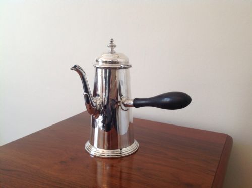 Victorian Silver Chocolate Pot, 1894