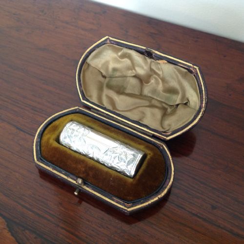 Victorian Silver Scent Bottle, 1894