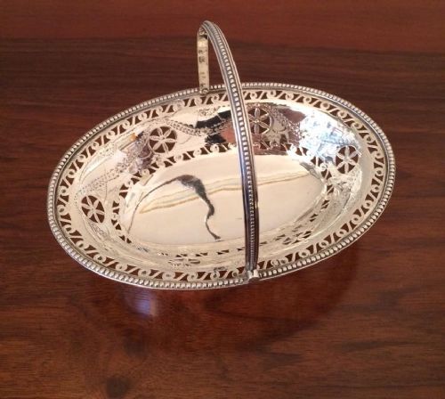 George III Silver Basket