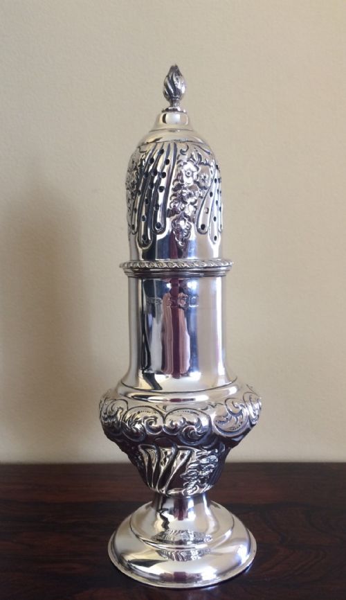 Victorian Silver Sugar Caster, 1898