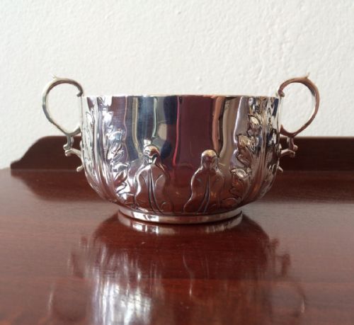 Victorian Silver Sugar Bowl, Mappin & Webb 1899