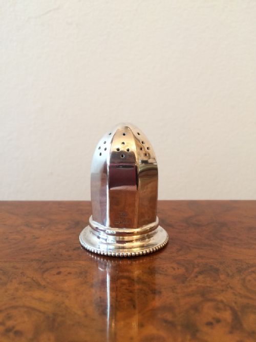 Novelty Solid Silver Pepperette