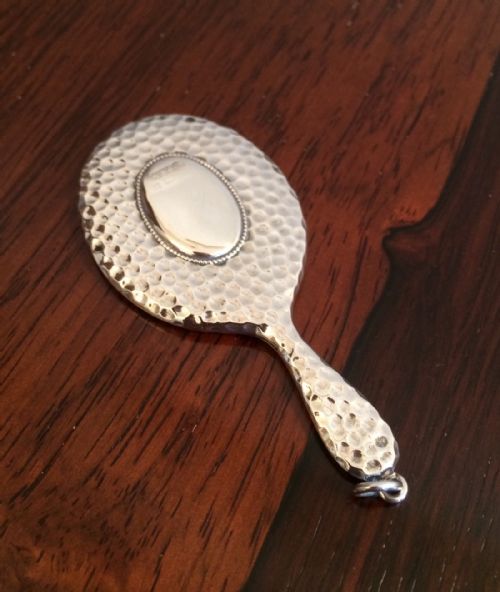 Miniature Silver Mirror