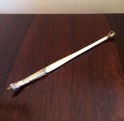 Rare Victorian Dip Pen/quill Holder, C1845