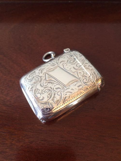 Edwardian Silver Vesta