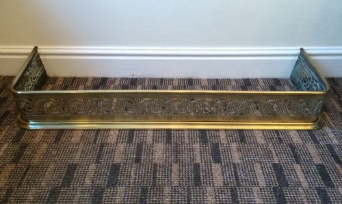 Victorian Brass Fender