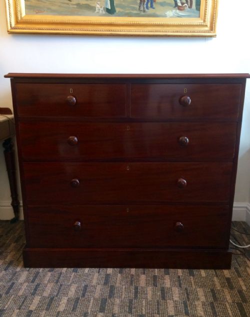 Victorian Chest of Drawers by Holland & Sons
