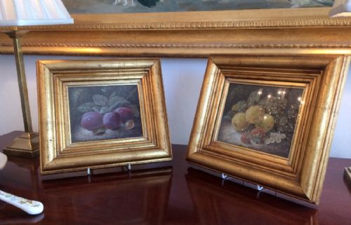 Pair of Still Life Oil Paintings by Oliver Clare
