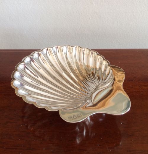 Victorian Shell Butter Dish, London 1899