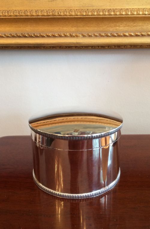 Fabulous Solid Silver Table Box by Stokes & Ireland