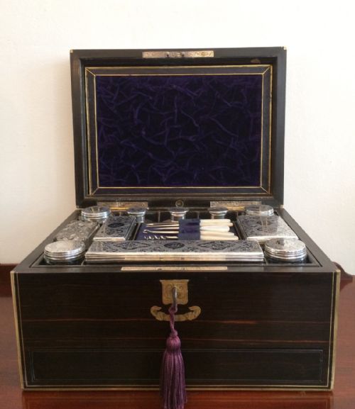 Victorian Coromandel Ladies Travelling Case