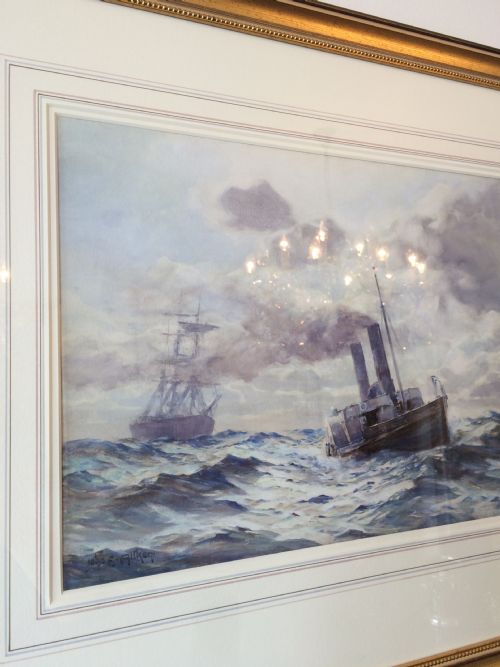 fig 1. John Ernest Aitken (1881-1957) Marine Watercolour