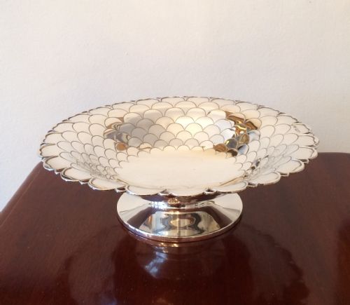 George VI Silver Fruit Bowl by Mappin & Webb