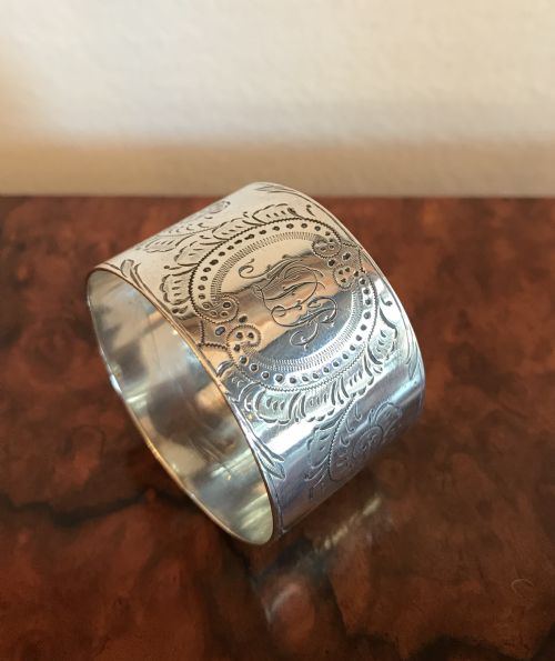 Solid Silver Napkin Ring, Sheffield 1911