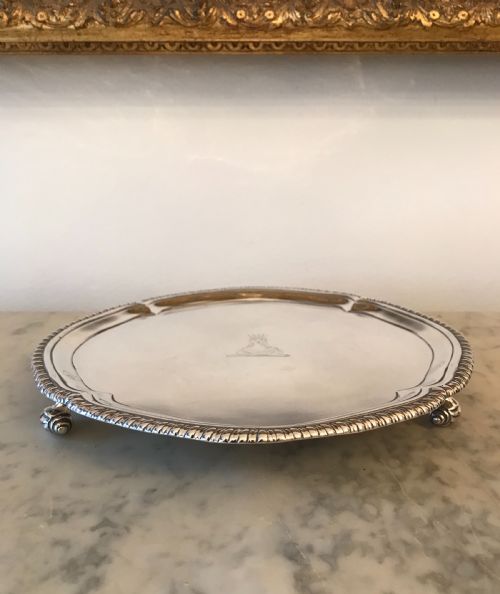 George III Silver Salver