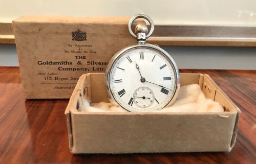 Victorian Silver Pocket Watch, Chester 1899