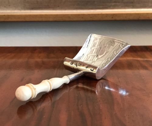 George III Silver Caddy Spoon