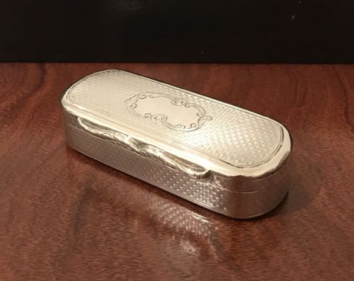 Stunning Victorian Silver Snuff Box by Edward Smith