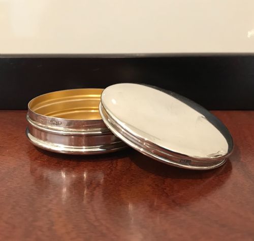 George V Silver Snuff Box by Deakin & Francis